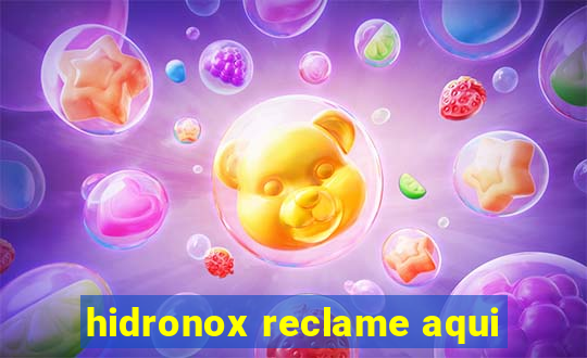 hidronox reclame aqui